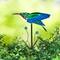 Glitzhome® 36" Solar Lighted Hummingbird Garden Stake